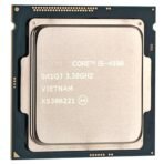 PreSolve| i5-4590 Processor 3.30GHz 4 Core with 4 Threads, Socket: LGA 1150, Max Turbo Boost Upto 3.70GHz (Light Golden) (Comes with Thermal Paste). - Image 5