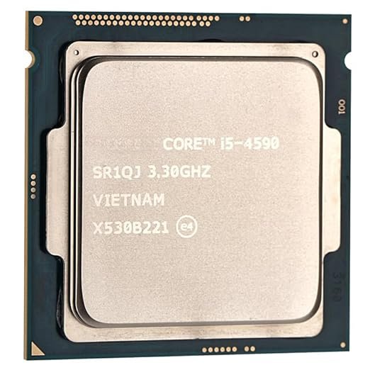 516CSiIdYDL._SX522_ PreSolve| i5-4590 Processor 3.30GHz 4 Core with 4 Threads, Socket: LGA 1150, Max Turbo Boost Upto 3.70GHz (Light Golden) (Comes with Thermal Paste). - Image 5
