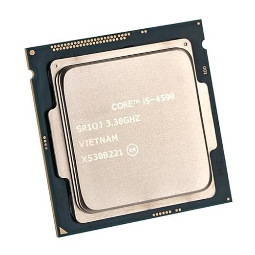 51QxuTn48wL._SX522_ PreSolve| i5-4590 Processor 3.30GHz 4 Core with 4 Threads, Socket: LGA 1150, Max Turbo Boost Upto 3.70GHz (Light Golden) (Comes with Thermal Paste). - Image 4
