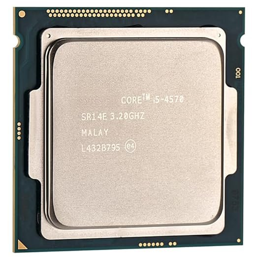 61hhE6OxLgL._SX522_ PreSolve| i5-4570 Processor 3.20GHz 4 Core with 4 Threads, Socket: LGA 1150, Max Turbo Boost Upto 3.60GHz (Light Golden) (Comes with Thermal Paste). - Image 6