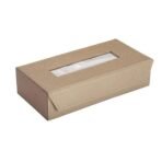 PreSolve| Tissue Box Holder with 100 Pulls Cotton Rags Tissue | Handcrafted Fine Leather - Like Finish | for Gifting, Office Desks, Cars & Home Décor | Durable & Water Resistant. (Beige) - Image 2