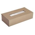 PreSolve| Tissue Box Holder with 100 Pulls Cotton Rags Tissue | Handcrafted Fine Leather - Like Finish | for Gifting, Office Desks, Cars & Home Décor | Durable & Water Resistant. (Beige) - Image 6